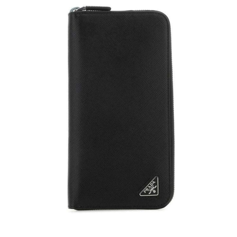 Saffiano Zip Long Wallet